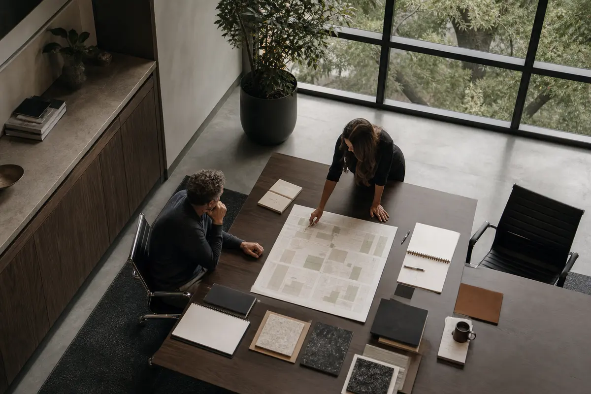 Editorial marketing planning scene for Elk Grove, California