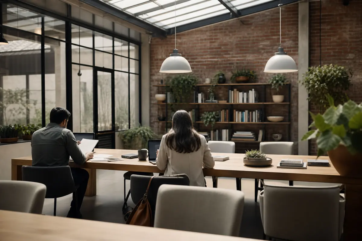 Editorial marketing planning scene for Local Service Ads in El Monte, California