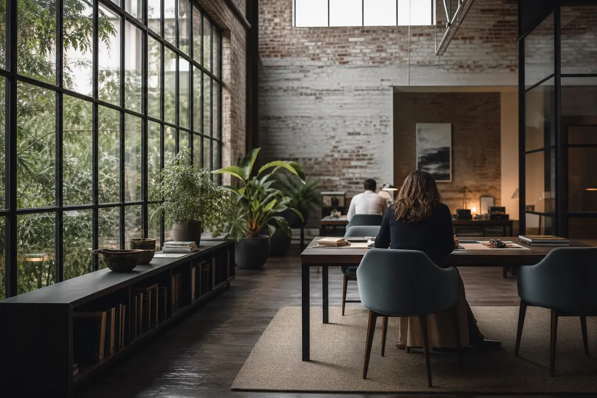 Editorial marketing planning scene for Escondido, California