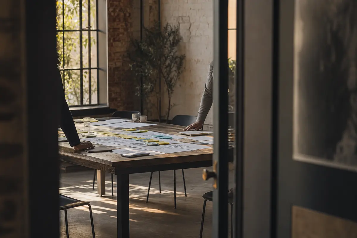 Editorial marketing planning scene for Legal News in Fair Oaks, California