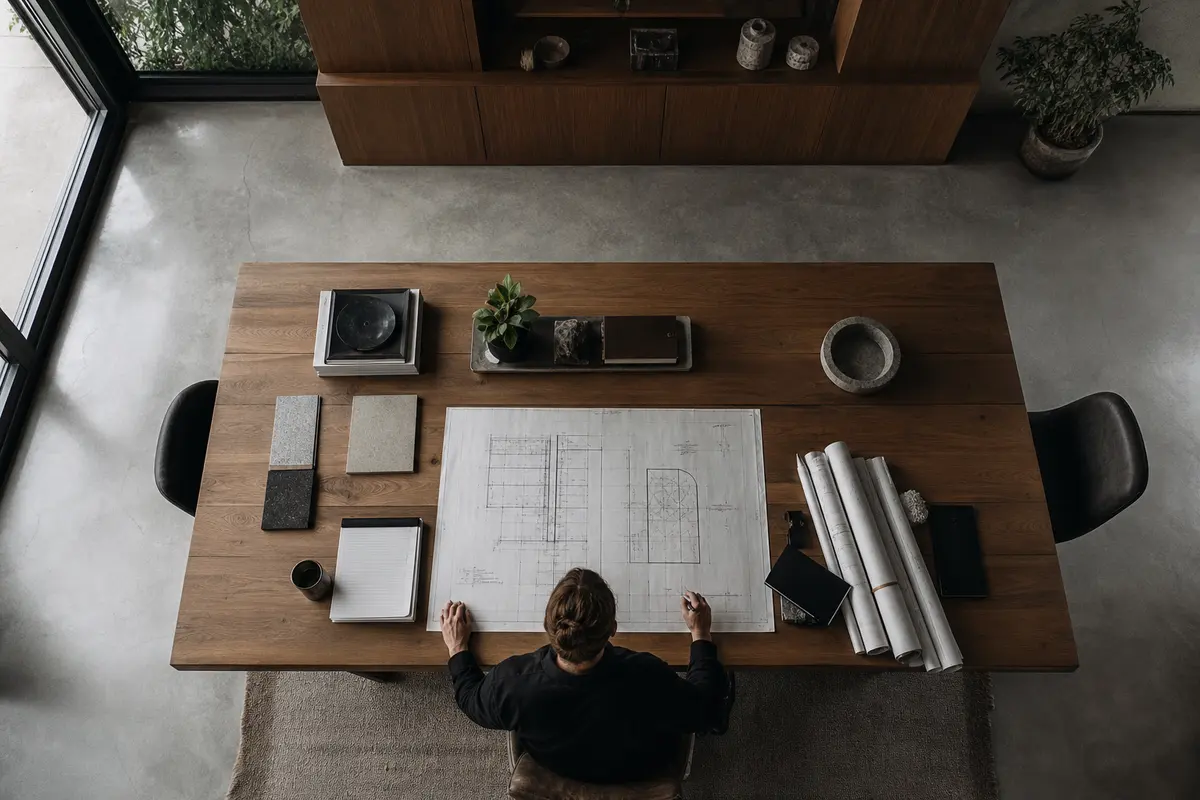 Editorial platform planning scene for Custom Software in Farmersville, California