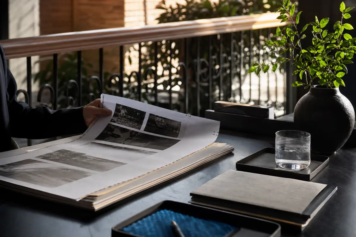 Editorial marketing planning scene for Local Service Ads in Fullerton, California