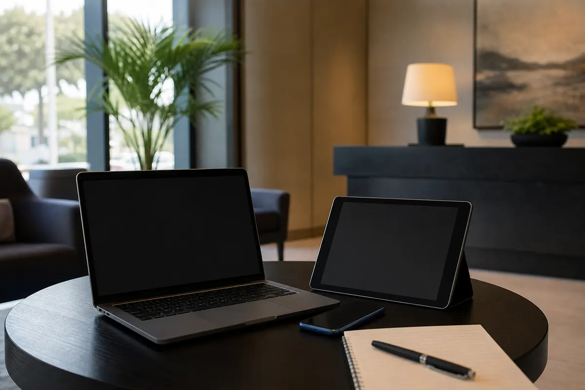 Editorial intake planning scene for Lead Attribution in Gardena, California