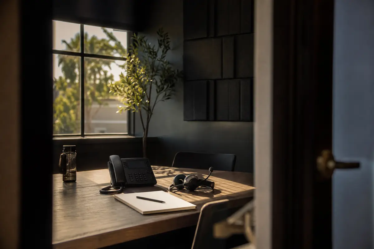 Editorial intake planning scene for Automation in Golden Hills, California