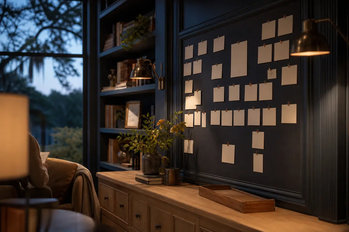 Editorial marketing planning scene for Legal News in Goshen, California