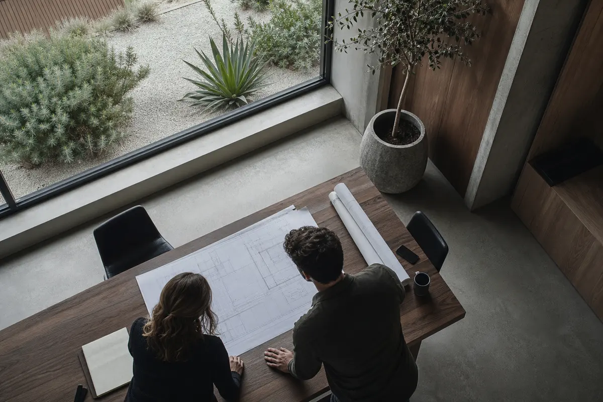 Editorial platform planning scene for Dedicated Hosting in Guadalupe, California