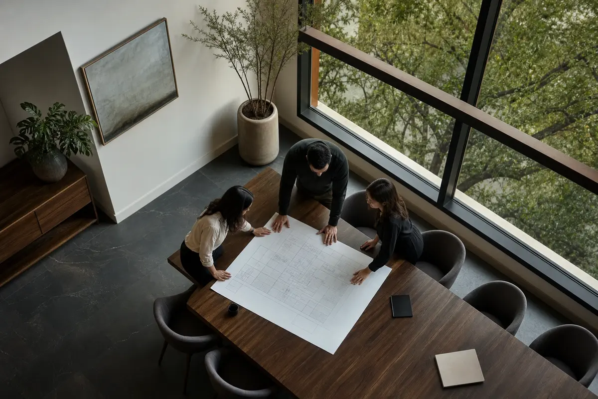 Editorial marketing planning scene for Legal News in Hacienda Heights, California