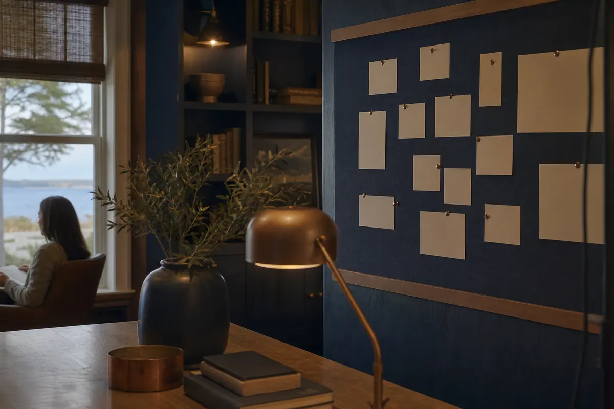 Editorial marketing planning scene for Legal News in Half Moon Bay, California
