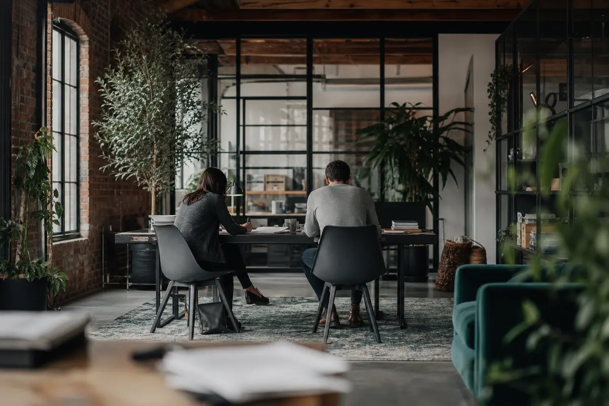 Editorial marketing planning scene for Hemet, California