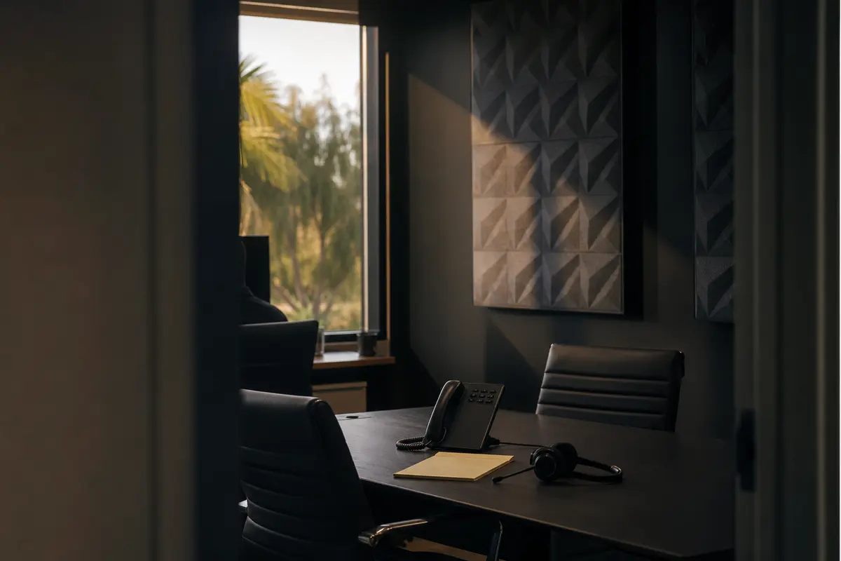 Editorial intake planning scene for Intake Coach in Hesperia, California