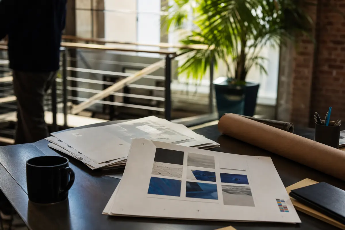 Editorial marketing planning scene for Hesperia, California