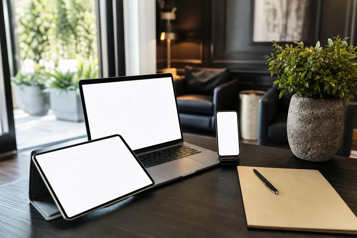 Editorial intake planning scene for Automation in Home Gardens, California