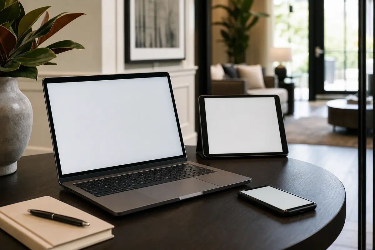 Editorial intake planning scene for Intake Coach in Interlaken, California