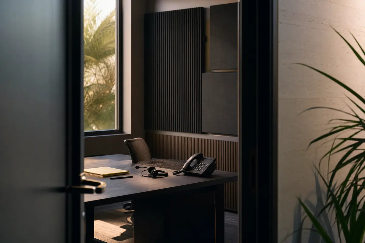 Editorial intake planning scene for AI Answering in Joshua Tree, California
