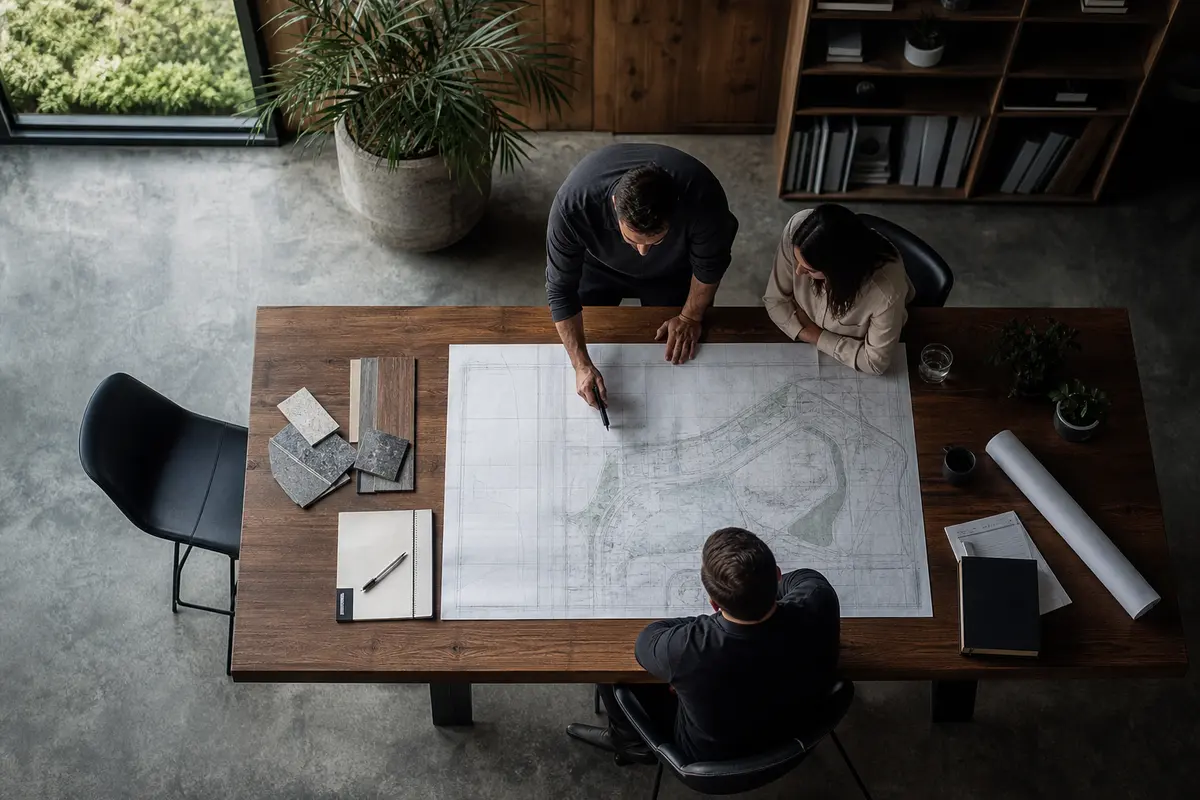 Editorial platform planning scene for ROI Dashboard in Jurupa Valley, California