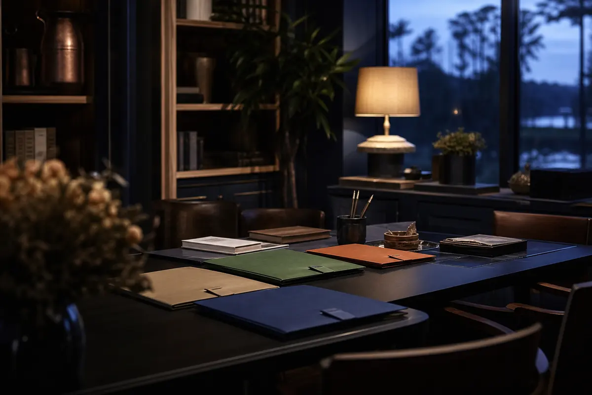 Editorial platform planning scene for Custom Software in Kensington, California