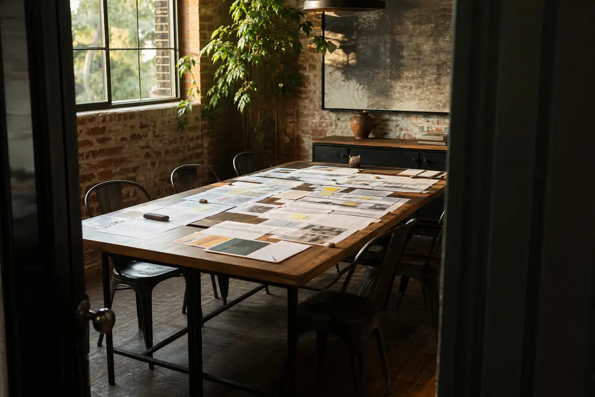Editorial marketing planning scene for Legal News in King City, California