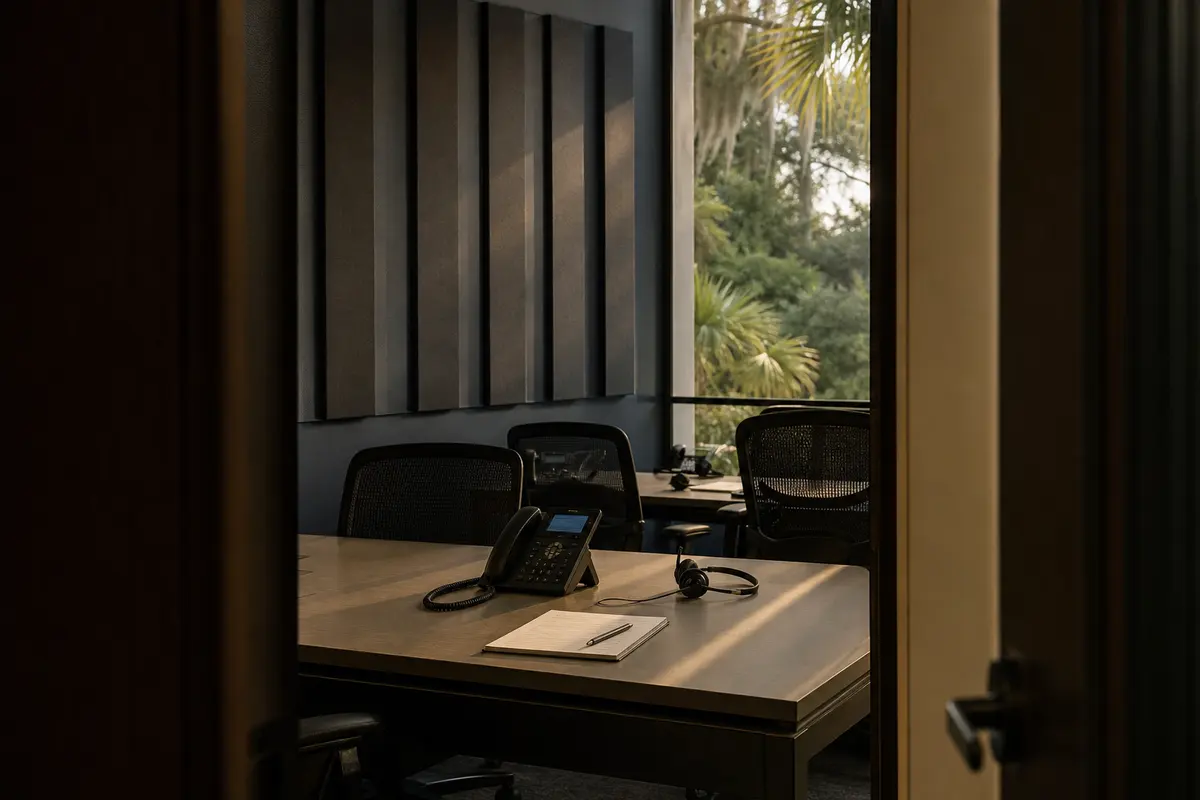 Editorial intake planning scene for AI Answering in La Cresta, California