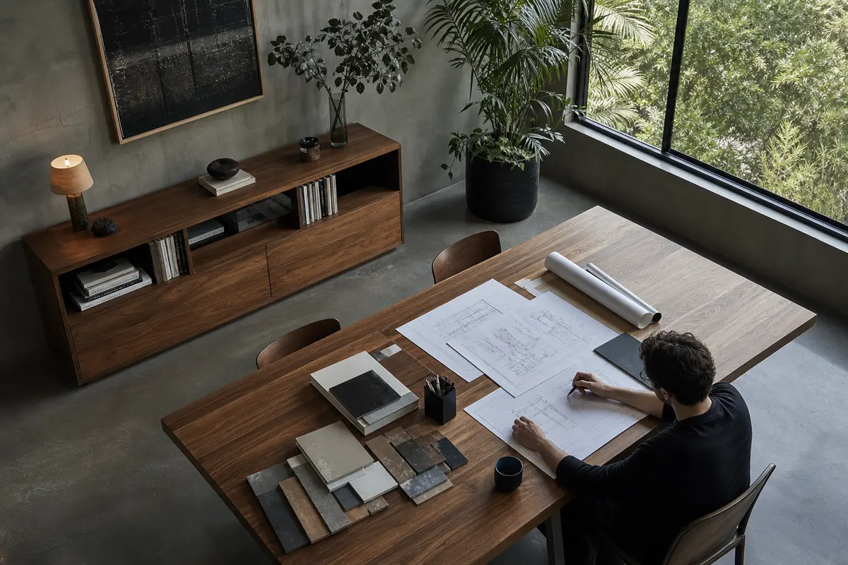 Editorial platform planning scene for Dedicated Hosting in Ladera Heights, California