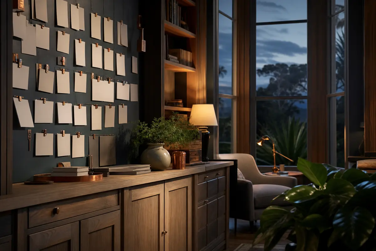 Editorial marketing planning scene for Local Service Ads in Laguna Beach, California