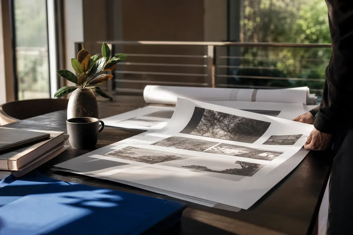 Editorial marketing planning scene for Programmatic SEO in Lake Forest, California