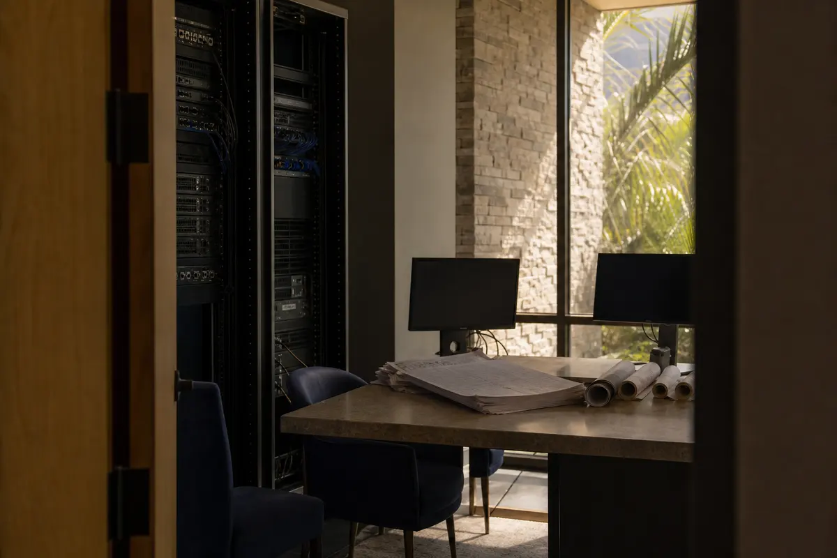 Editorial platform planning scene for Custom Software in La Mirada, California