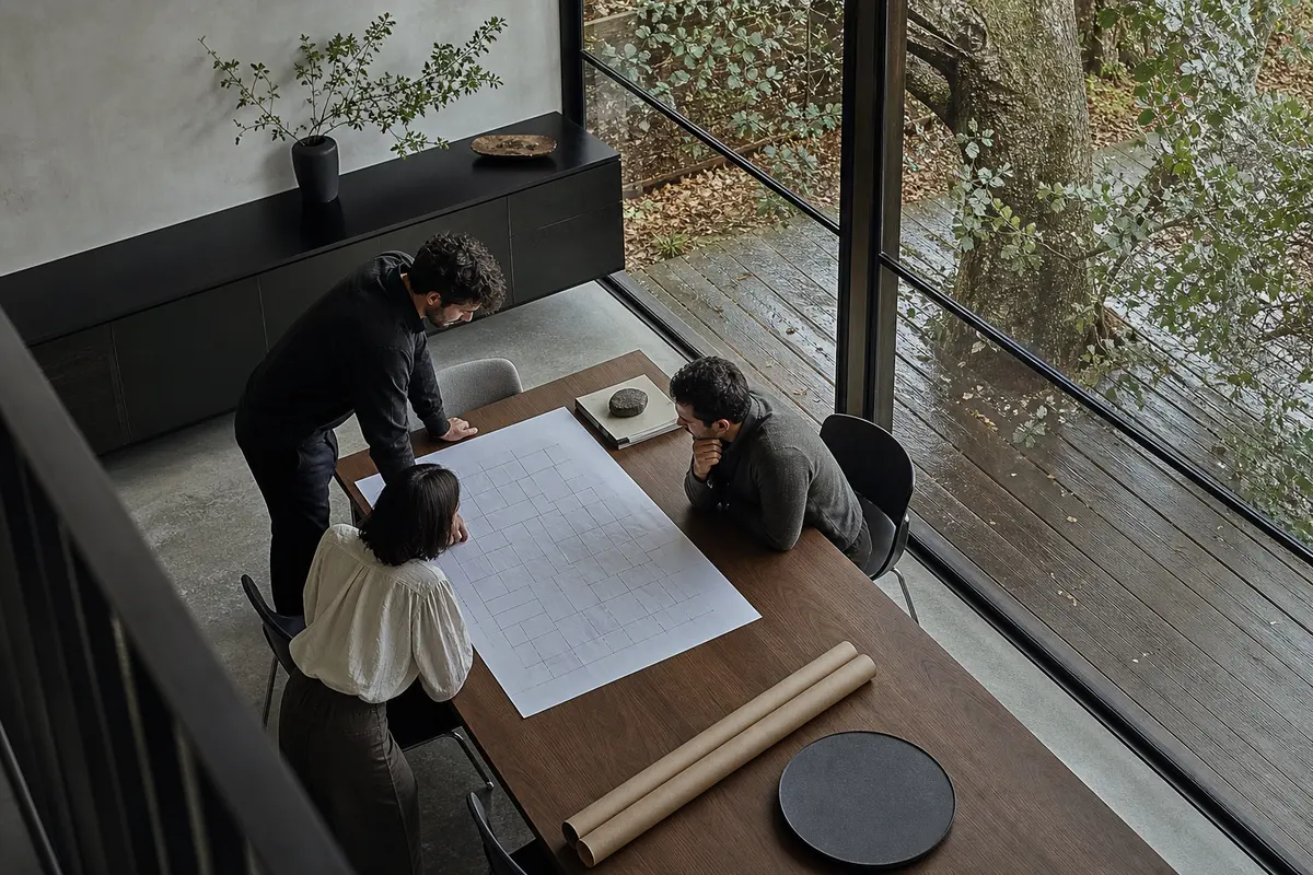 Editorial marketing planning scene for Local Service Ads in Lamont, California