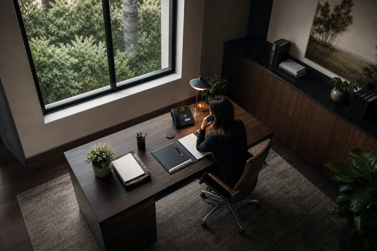 Editorial intake planning scene for Intake Coach in La Puente, California