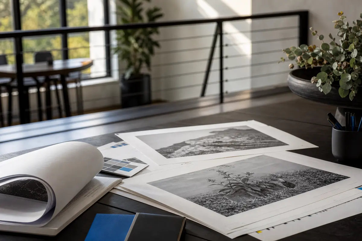 Editorial marketing planning scene for Reputation & Reviews in La Verne, California