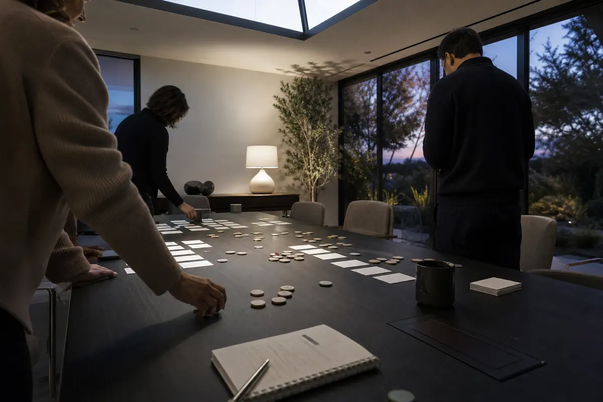 Editorial platform planning scene for ROI Dashboard in Livermore, California