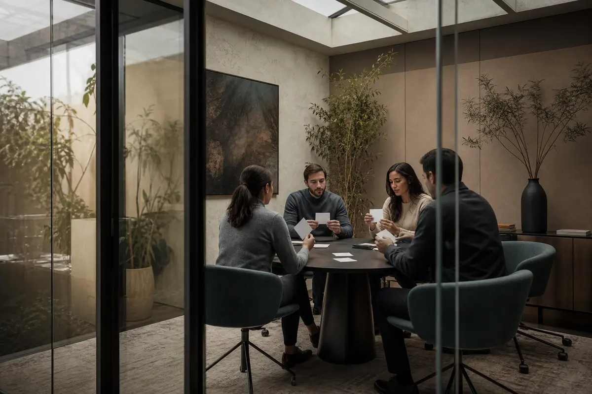 Editorial intake planning scene for Lead Attribution in Los Angeles, California