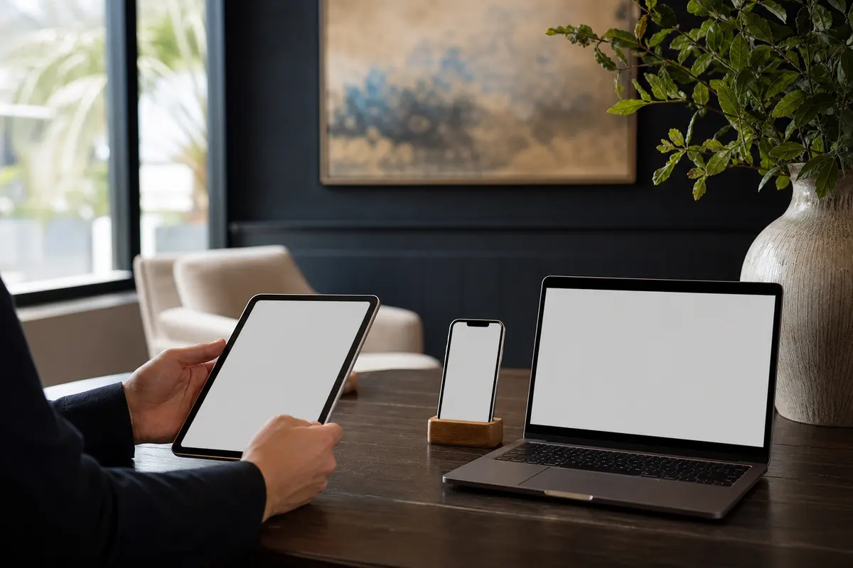Editorial intake planning scene for AI Answering in Los Osos, California