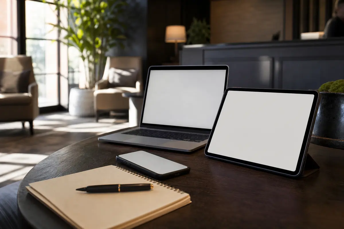 Editorial intake planning scene for AI Answering in Madera Acres, California