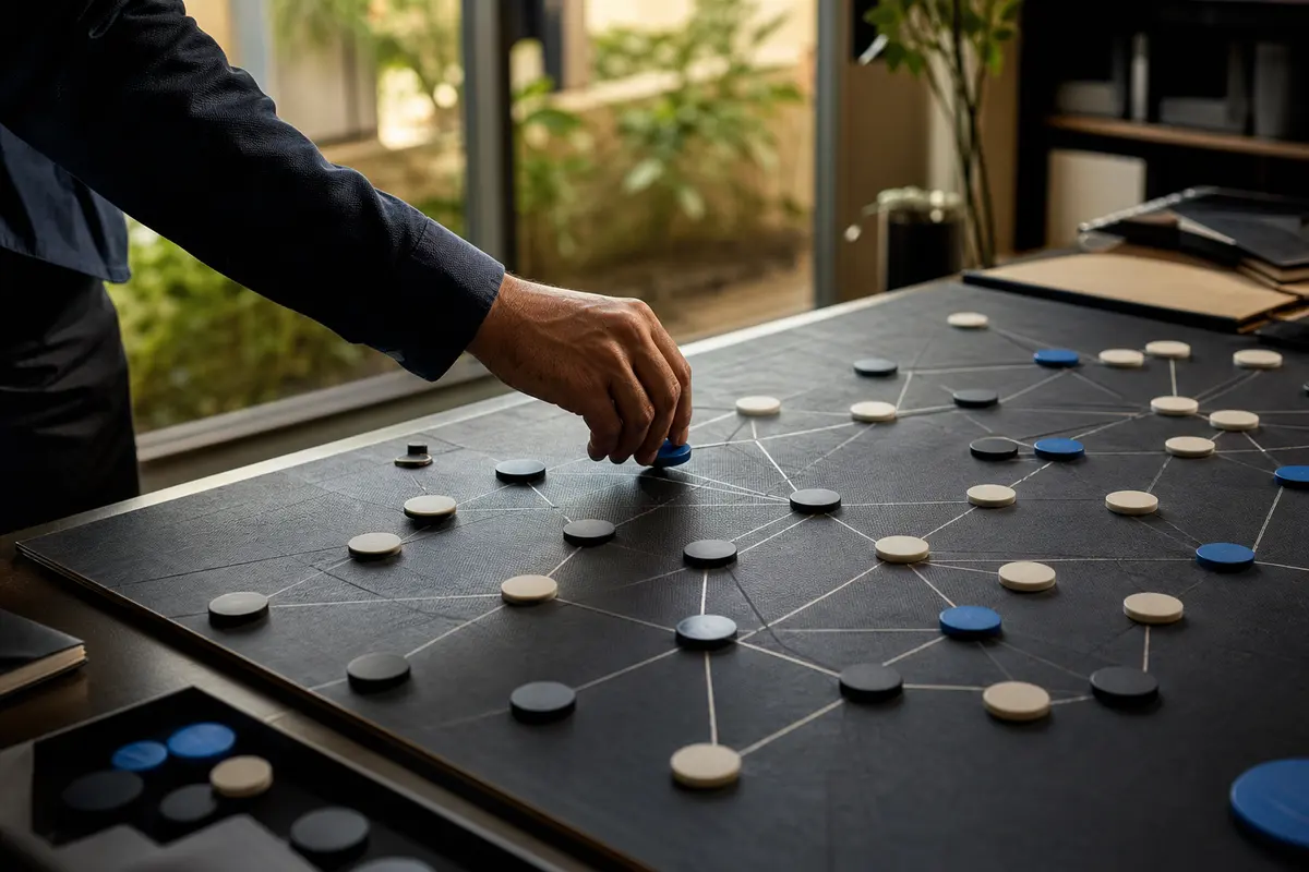 Editorial platform planning scene for Custom Software in Manhattan Beach, California