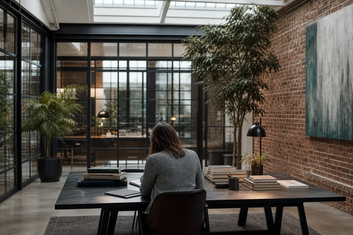 Editorial marketing planning scene for Martinez, California