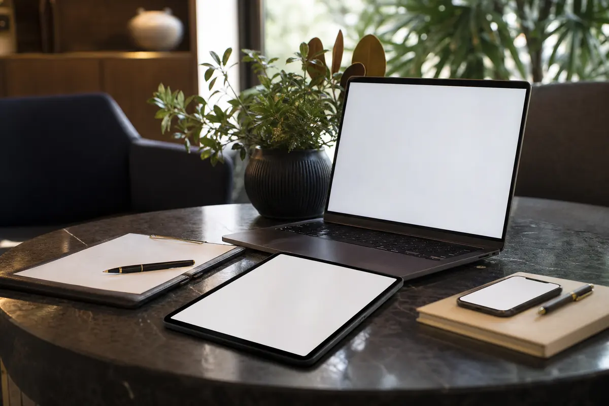 Editorial intake planning scene for Automation in Mayfair, California