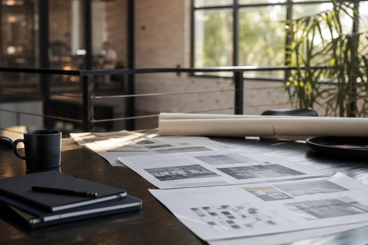 Editorial marketing planning scene for Reputation & Reviews in Moorpark, California