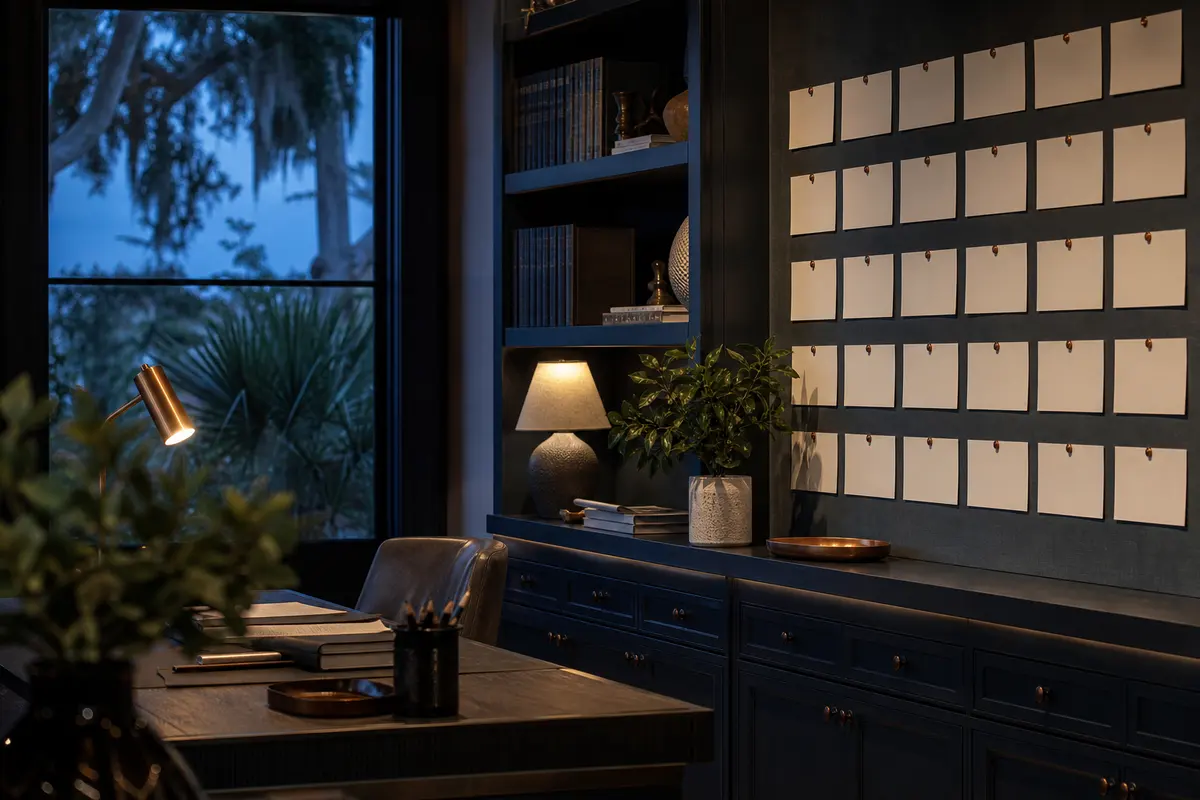 Editorial marketing planning scene for Legal News in Newport Beach, California