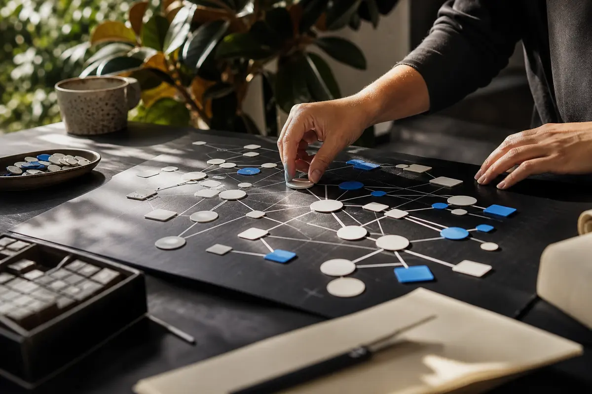 Editorial platform planning scene for Dedicated Hosting in North Fair Oaks, California