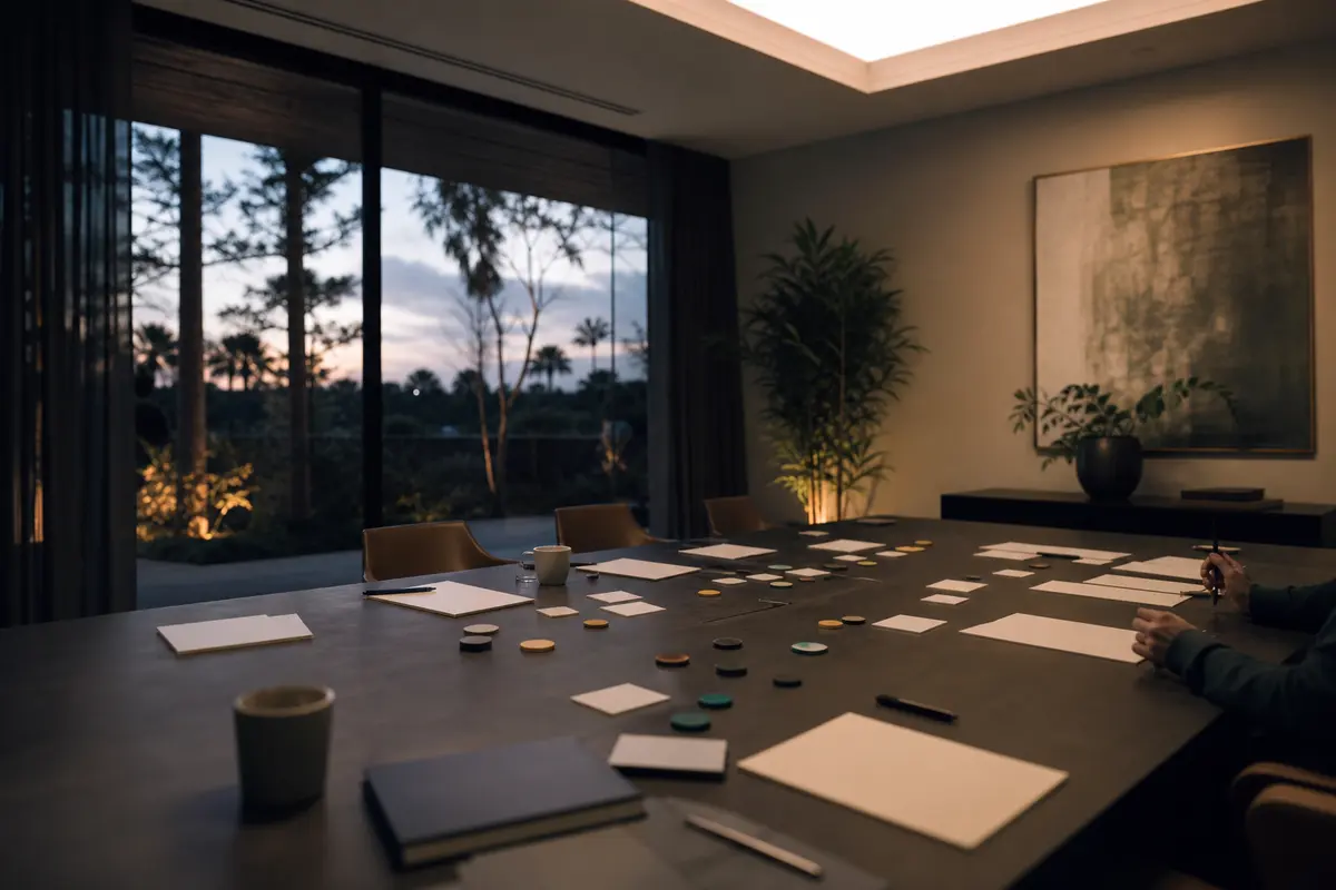 Editorial platform planning scene for Dedicated Hosting in North Tustin, California