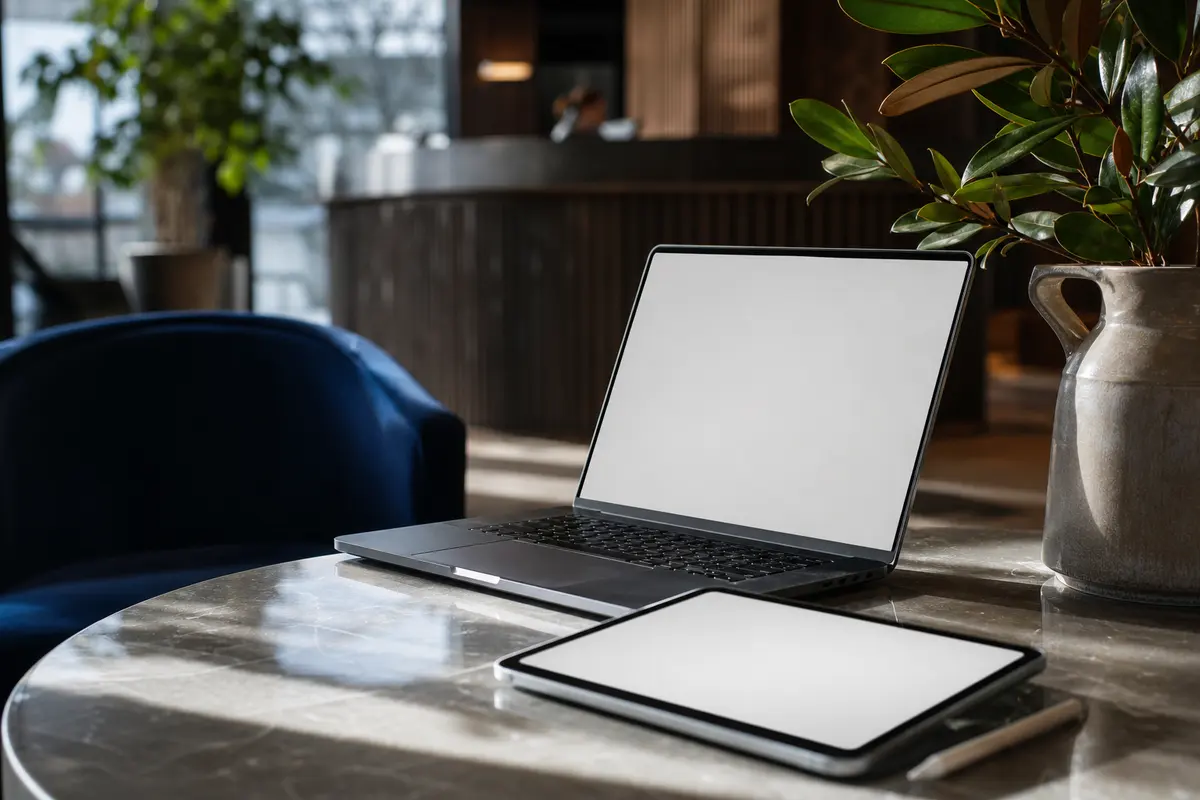 Editorial intake planning scene for AI Answering in Orange Cove, California