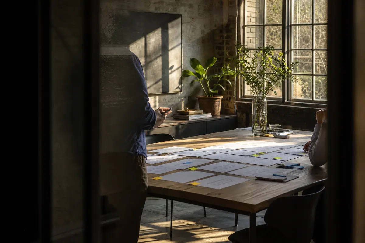 Editorial marketing planning scene for Local Service Ads in Oroville East, California