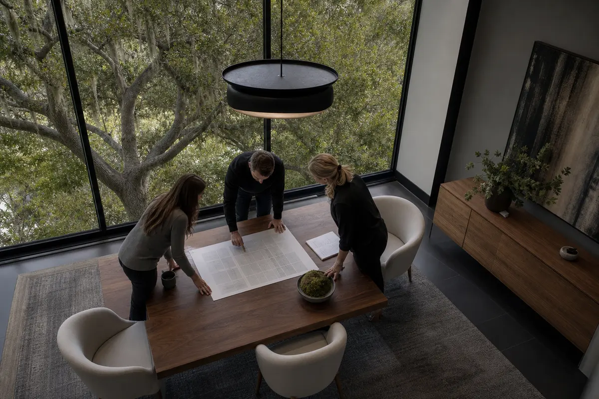 Editorial marketing planning scene for Local Service Ads in Pacific Grove, California