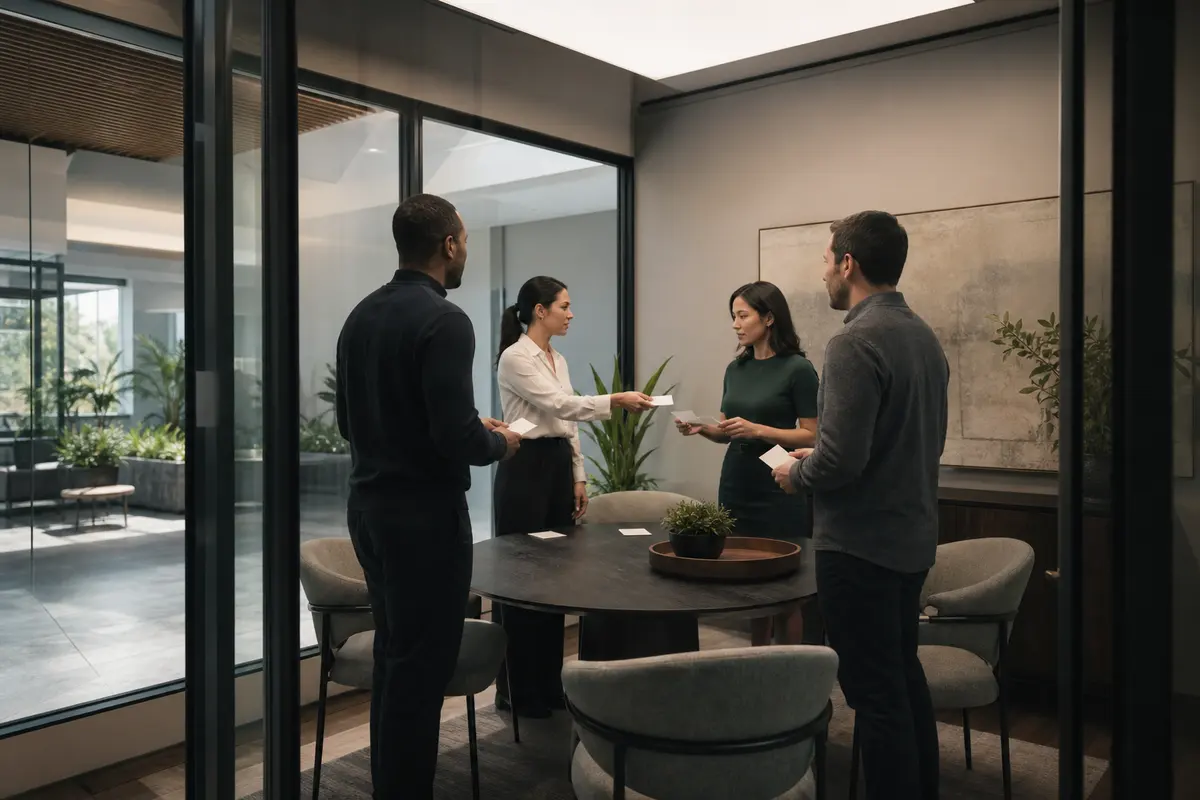 Editorial intake planning scene for Automation in Placentia, California