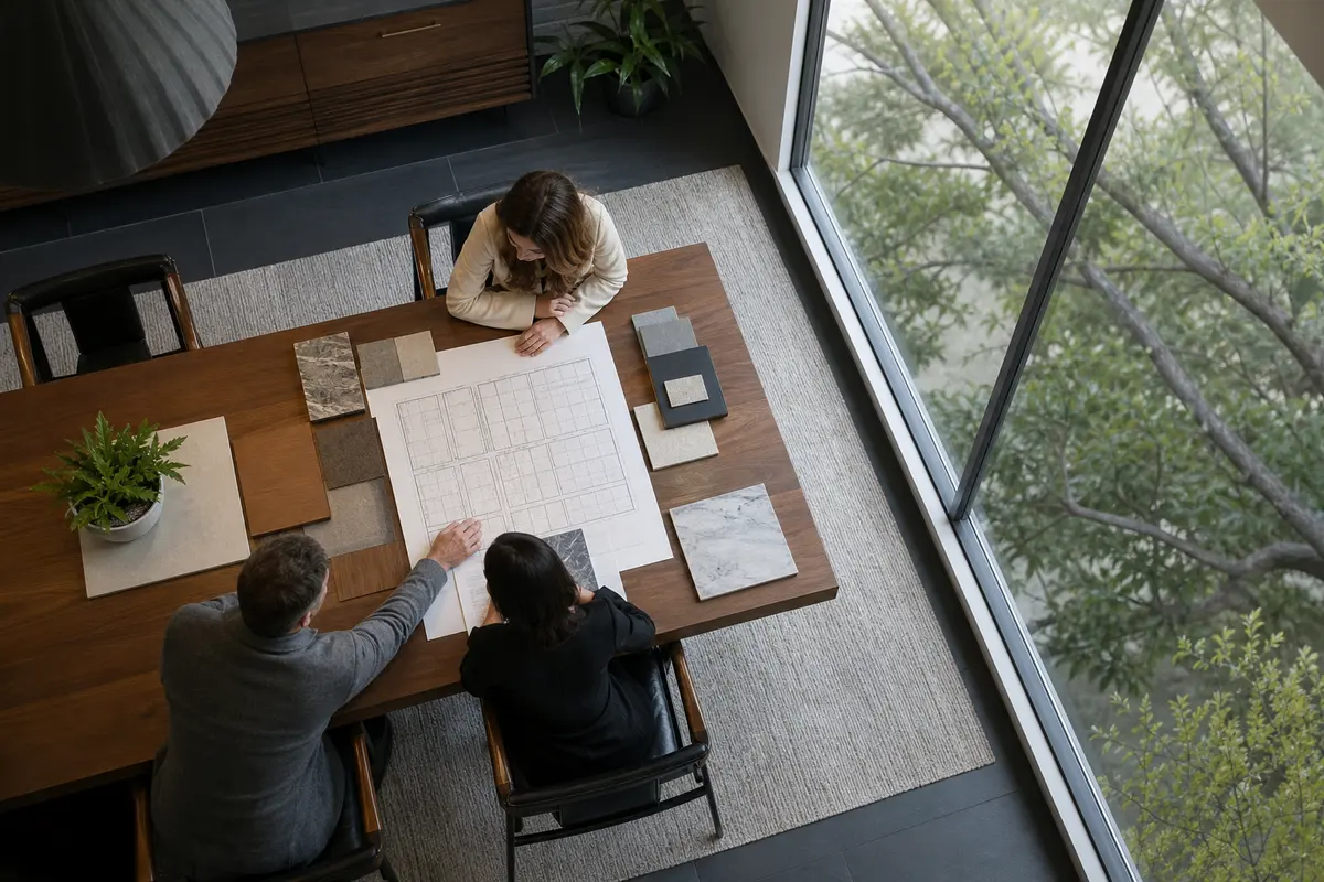 Editorial marketing planning scene for Pleasant Hill, California