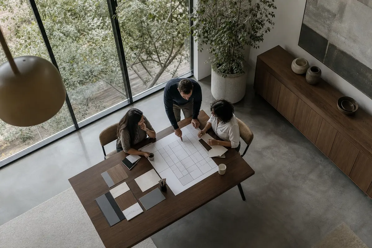 Editorial marketing planning scene for Legal News in Pomona, California