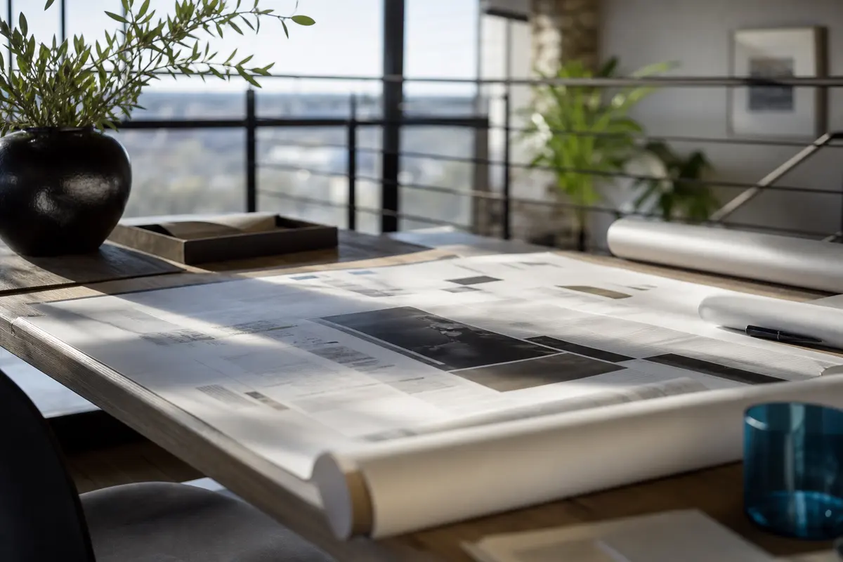 Editorial marketing planning scene for Legal News in Porterville, California