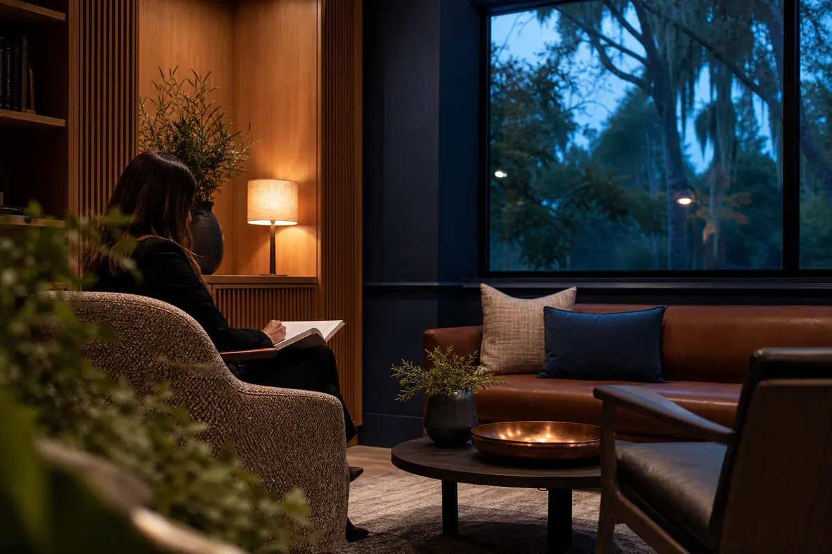 Editorial intake planning scene for Intake Coach in Prunedale, California