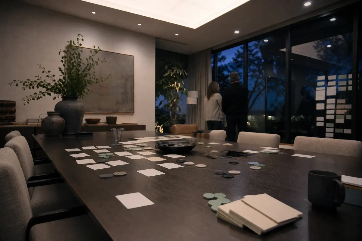 Editorial platform planning scene for Custom Software in Ramona, California