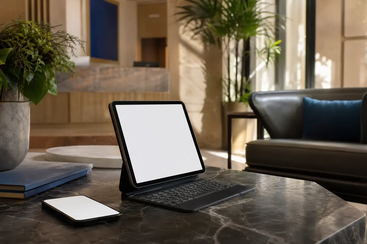 Editorial intake planning scene for Video Intake in Rancho Mirage, California